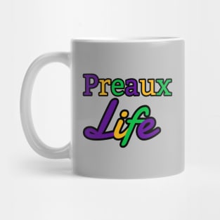 Preaux Life - Mardi Gras Theme Mug